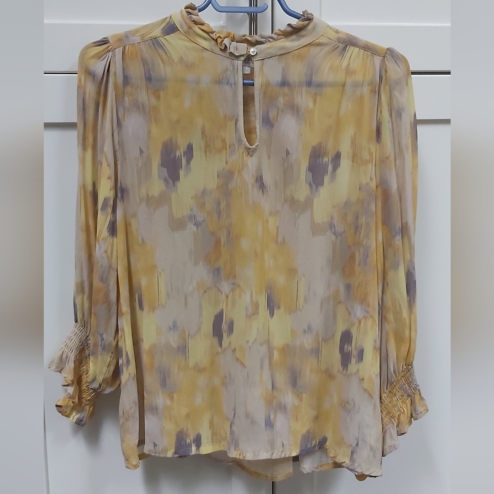 Part Two high neck blouse
